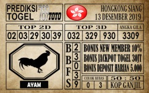 Prediksi Hongkong Siang Hari Ini