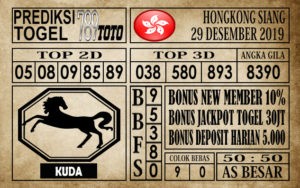 Prediksi Hongkong Siang Hari Ini