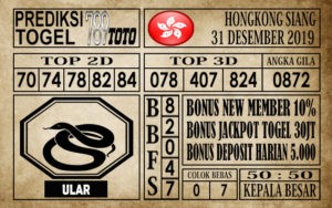 Prediksi Hongkong Siang Hari Ini