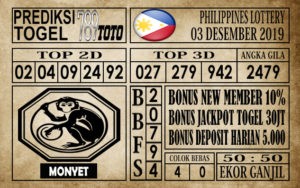 Philippine-03122019 Prediksi Philippine Lotto Hari Ini