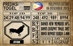 Philippine-06122019 Prediksi Filipina PCSO Hari Ini