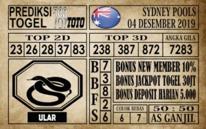 Prediksi Sydney Pools Hari Ini