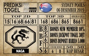 Prediksi Sydney Pools Hari Ini