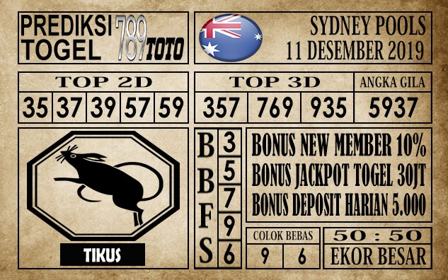 Prediksi Sydney Pools Hari Ini