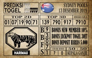 Prediksi Sydney Pools Hari Ini