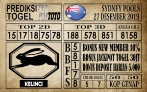 Prediksi Sydney Pools Hari Ini