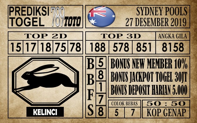 Prediksi Sydney Pools Hari Ini