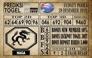 Prediksi Sydney Pools Hari Ini