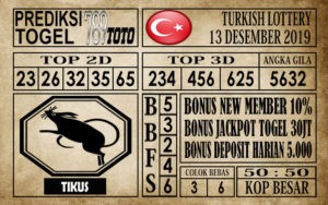 Prediksi Turkish Lottery Hari Ini
