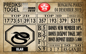Prediksi Hongkong Pools Hari Ini