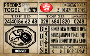 Prediksi Hongkong Pools Hari Ini