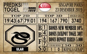Prediksi Singapore Pools Hari Ini