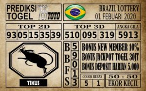 Prediksi Brazil Lottery Hari Ini