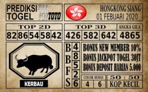Prediksi Hongkong Siang Hari Ini