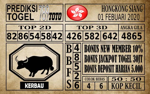 Prediksi Hongkong Siang Hari Ini