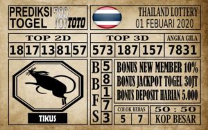 TH 01 Prediksi Thailand Lottery Hari Ini