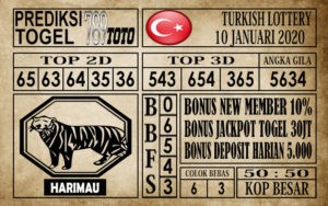 TR 10 Prediksi Turkish Lottery Hari Ini