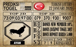 TURKEY-22012020 Prediksi Turkish Lottery Hari Ini