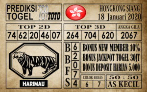 Prediksi hongkong siang hari ini