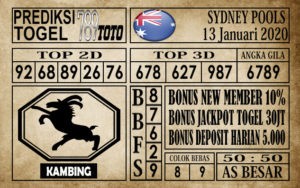 Prediksi Sydney Pools Hari Ini