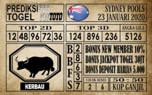 Prediksi Sydney Pools Hari Ini