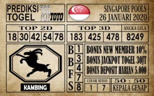 Prediksi Singapore Pools Hari Ini