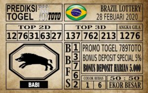 BZ Prediksi Brazil Lottery Hari Ini 28 Feb 2020