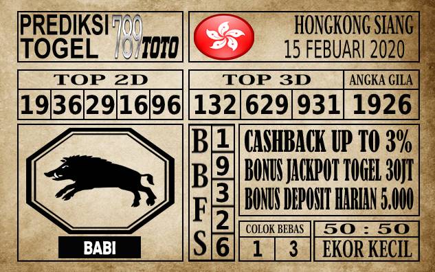 Prediksi Hongkong Siang Hari Ini