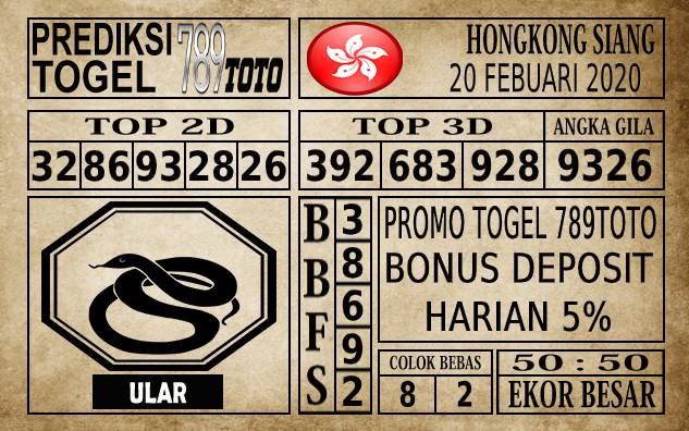 Prediksi Hongkong Siang Hari Ini