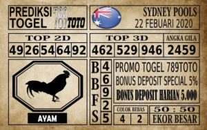 SD Prediksi Sydney Pools Hari Ini