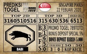 SG Prediksi Singapore Pools Hari ini