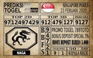 SG Prediksi Singapore Pools Hari ini