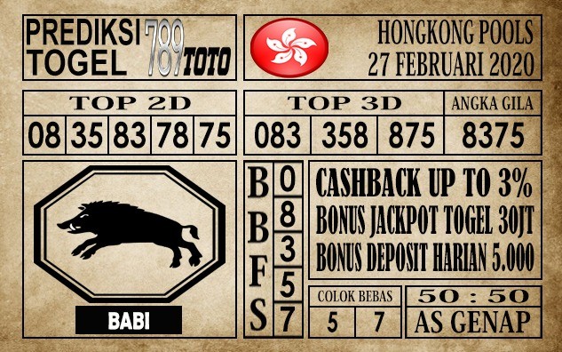 Prediksi Hongkong Pools Hari Ini