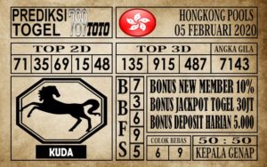 hkp5 Prediksi Hongkong Pools Hari Ini