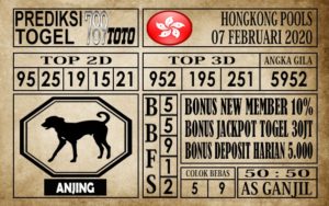 Prediksi Hongkong Pools Hari Ini