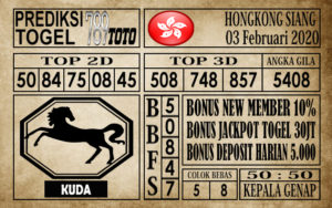 Prediksi Hongkong Siang Hari Ini