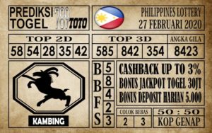 Prediksi Filipina PCSO Hari Ini