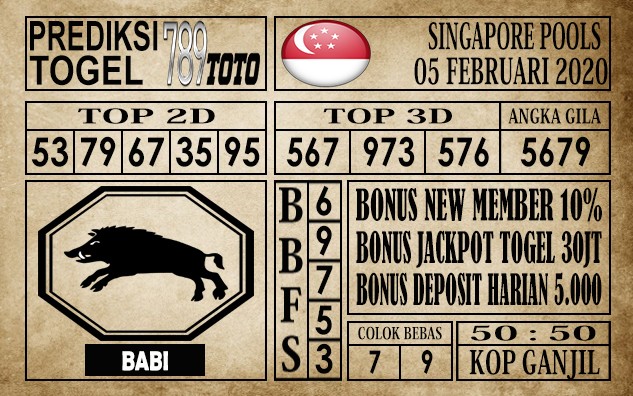 prediksi singapore pools hari ini