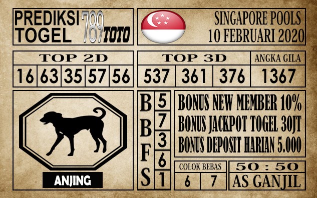 prediksi singapore pools hari ini
