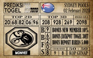 prediksi sydney pools hari ini