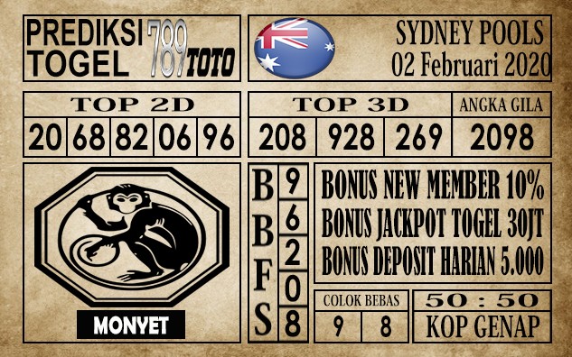 prediksi sydney pools hari ini