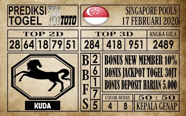 Prediksi Singapore Pools Hari Ini