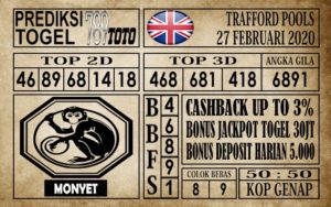 Prediksi Trafford Pools Hari Ini