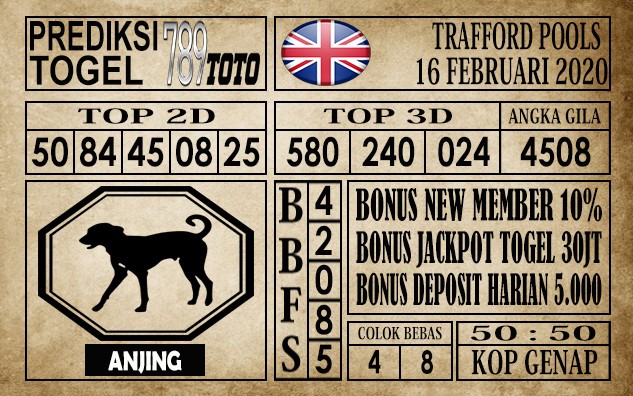 prediksi trafford pools hari ini