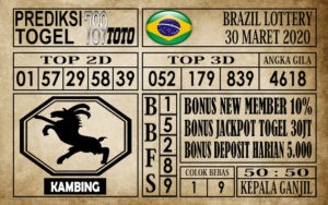 Prediksi Brazil Lottery 30 Maret 2020