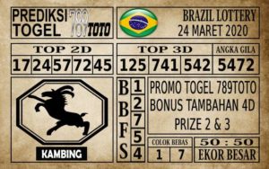 Prediksi Brazil Lottery Hari Ini 24 Mar 2020
