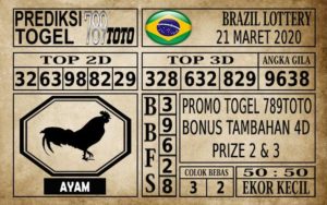 Prediksi Brazil Lottery Hari Ini 21 Mar 2020