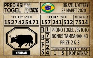 Prediksi Brazil Lottery Hari Ini 22 Mar 2020