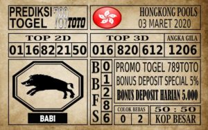 HKP Prediksi Hongkong Pools Hari Ini 03 Mar 2020