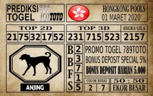 HKP Prediksi Hongkong Pools Hari Ini 01 Mar 2020